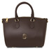 Layla Leather duffle bag Coffee