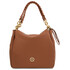 Amy Soft leather shopping bag Cognac