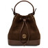 Minerva Leather bucket bag Coffee