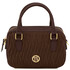 Chantilly Leather handbag Coffee