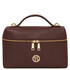 Scrigno Soft leather duffle bag Coffee