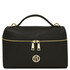 Scrigno Soft leather duffle bag Black