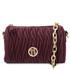 Chantilly Mini bowling leather bag Bordeaux