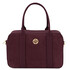 Stephany Leather handbag Bordeaux
