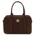 Stephany Leather handbag Coffee
