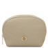 Vera Soft leather toiletry case Beige