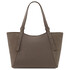 Libra Leather shoulder bag Dark Taupe