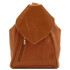 Delhi Soft leather backpack Cognac