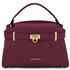 Maisy Leather tote Bordeaux