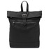 London Soft leather backpack Black