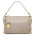 Praline Soft leather duffle bag Light Taupe