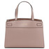 Musa Leather handbag Nude