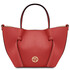 Legame Leather handbag - Small size Coral