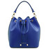 Vittoria Leather bucket bag Blue