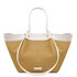 Soleil Raffia shopping bag White