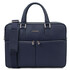 Treviso Leather laptop briefcase Dark Blue