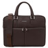 Treviso Leather laptop briefcase Dark Brown