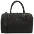 Lisbona Travel leather duffle bag - Small size Black