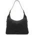 Plenia Leather shopping bag Black