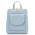 TL Bag Small leather backpack for women Light Blue