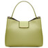 Clio Leather secchiello bag Lime Green