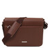 Messenger Saffiano leather messenger bag Coffee