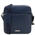 Luke Saffiano leather crossbody bag for men Dark Blue