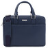 Torino Saffiano leather laptop briefcase Dark Blue