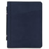 Cesare Leather document case with handle and ring binder Dark Blue