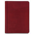 Augusto Leather document case with ring binder Red