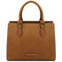 Dama Leather handbag Natural
