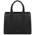 Dama Leather handbag Black
