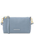 Dedalo Woven printed leather shoulder bag Light Blue