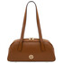 Eclaire Leather shoulder bag Cognac