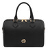 Barrique Leather duffle bag Black