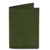 Leather passport cover Green