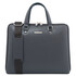 Verona Saffiano Leather Business Bag Grey