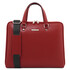 Verona Saffiano Leather Business Bag Red