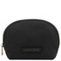 Vera Leather toiletry case Black