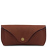 Leather glasses case Brown