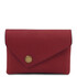 Leather coin purse Red