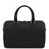 Barrique Leather duffle bag Black