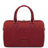 Barrique Leather duffle bag Red