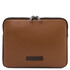 Soft leather tablet case Cognac
