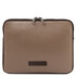Soft leather tablet case Dark Taupe