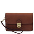 Oliver Leather handy wrist bag Brown