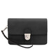Oliver Leather handy wrist bag Black
