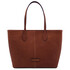 Essenza Leather shoulder bag Brown