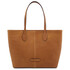 Essenza Leather shoulder bag Natural