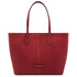 Essenza Leather shoulder bag Red